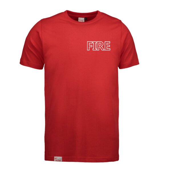 T-Shirt Slogan - FIRE