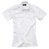 Diensthemd weiß - Herren, kurzarm 41/42 ModernFIT