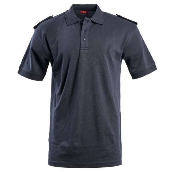 POLOSHIRT mit 2 Schulterklappen - Damen, kurzarm