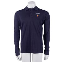 POLOSHIRT ohne Schulterklappen - Herren, langarm -...