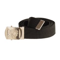 GÜRTEL mit Metallklemmschnalle, silber