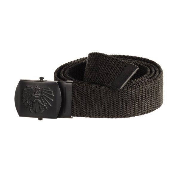 G&Uuml;RTEL mit Metallklemmschnalle, schwarz 110