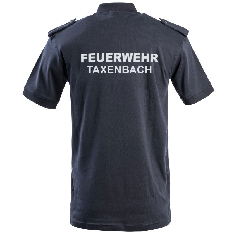 Rückenstick 2-zeilig Feuerwehr und Feuerwehrname